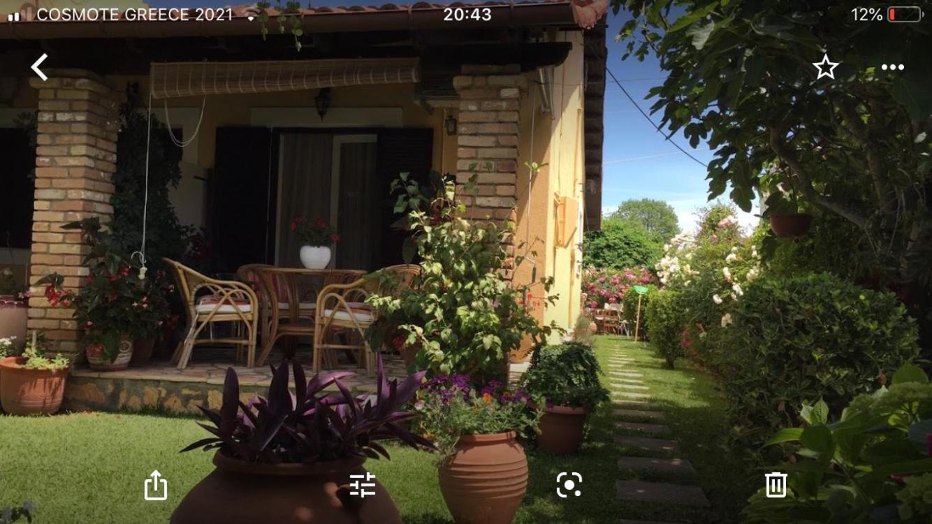 Villa Tina Country Beach Apartments Acharavi  Quarto foto