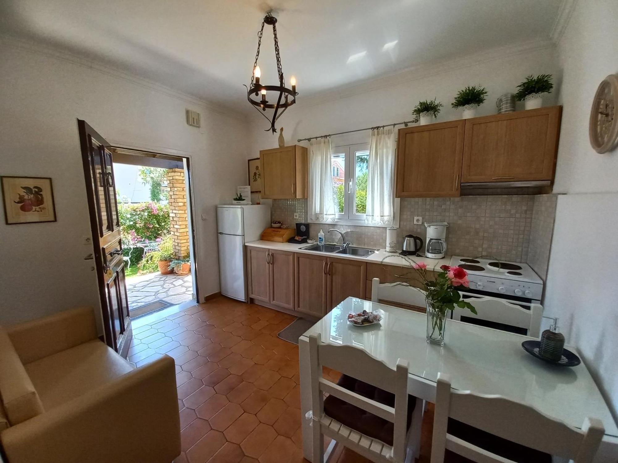 Villa Tina Country Beach Apartments Acharavi  Quarto foto